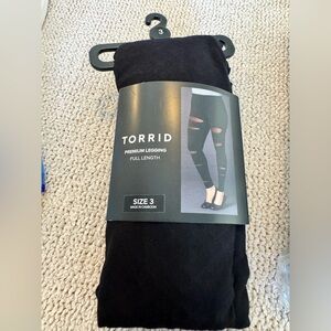 Torrid Premium Leggings-Black